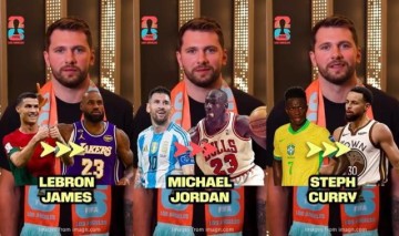 百家乐-东契奇对标足坛和NBA巨星：C罗是詹姆斯，梅西乔丹